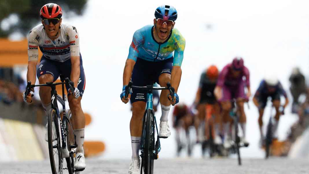 Giro d'Italia - Stage 6: Ballerini benefits from the favourites' crash on Naples' cobblestones