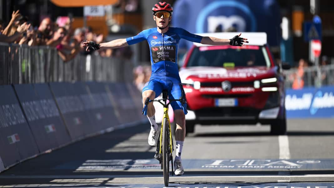 Giro d’Italia - 14. Etappe: Vingegaard übernimmt mit überlegenem Sieg die Gesamtführung