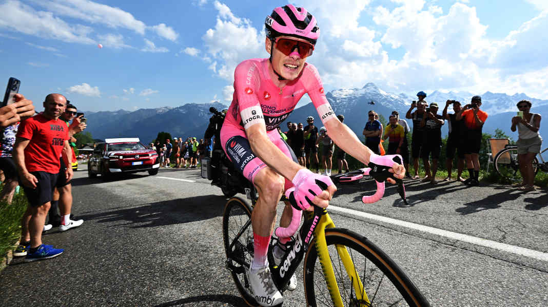 Giro d’Italia - 16. Etappe: Vingegaard gewinnt auch in Rosa
