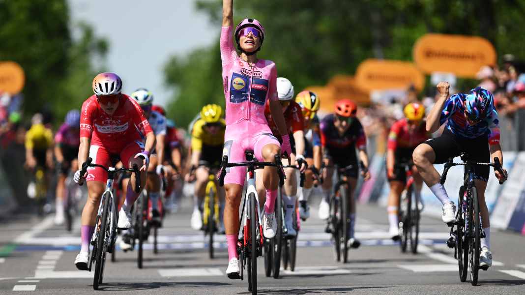 Giro d'Italia Women - 2ème étape : Balsamo sprinte pour la victoire avec le maillot rose