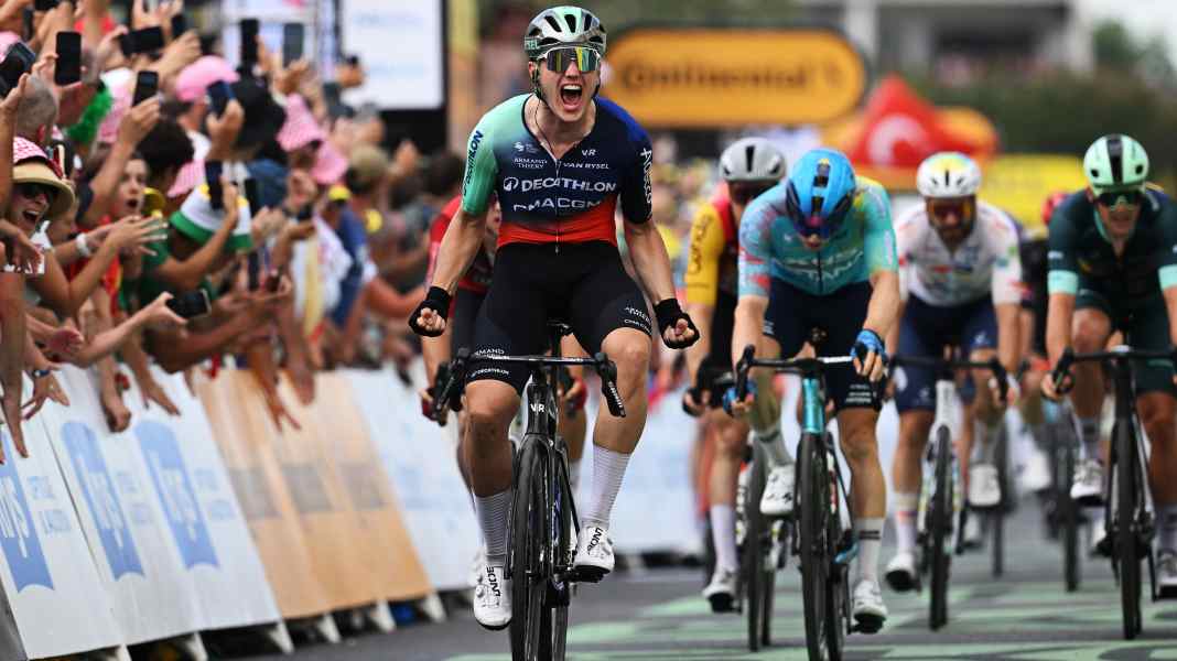 Tour de France - 5. Etappe: Kanter im ersten Sprint beim Tour-Debüt nur von Kooij geschlagen