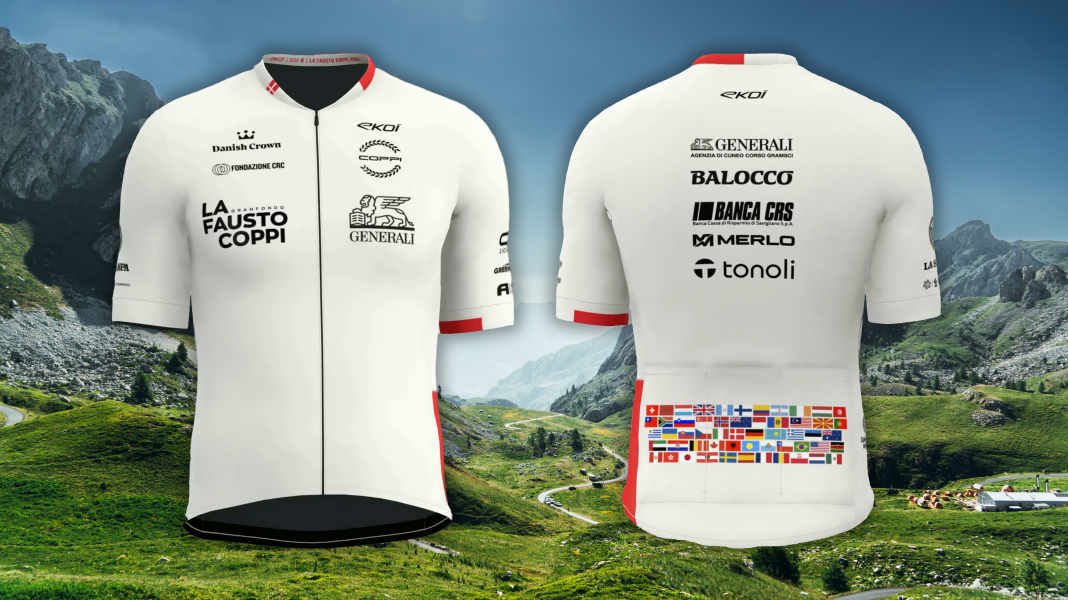 Granfondo La Fausto Coppi 2026: Trikot vorgestellt