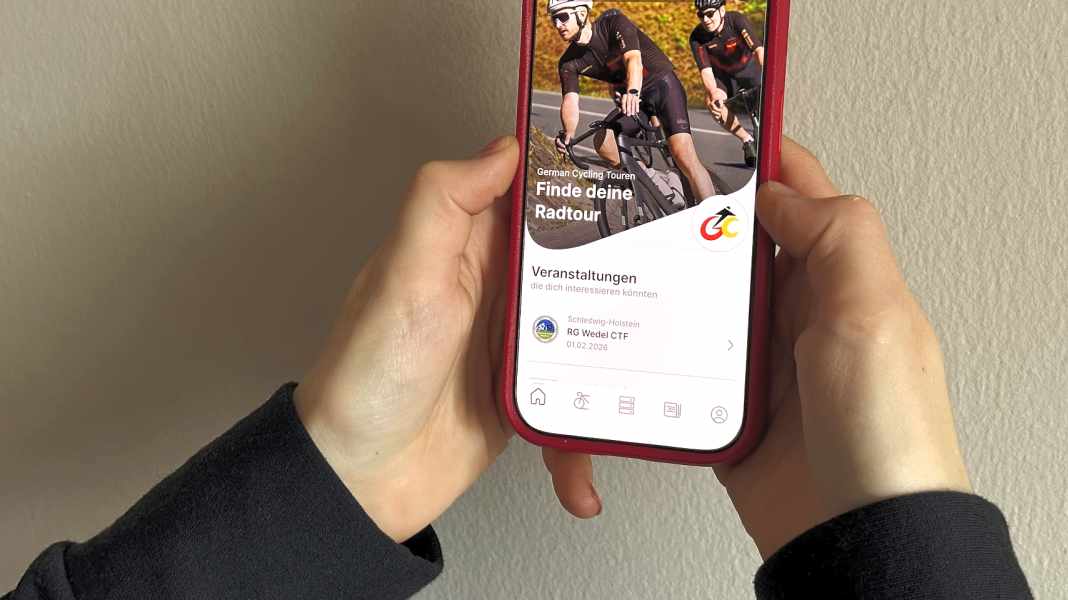 Numérisation chez German Cycling : trouver des manifestations cyclistes et s'y inscrire via une application