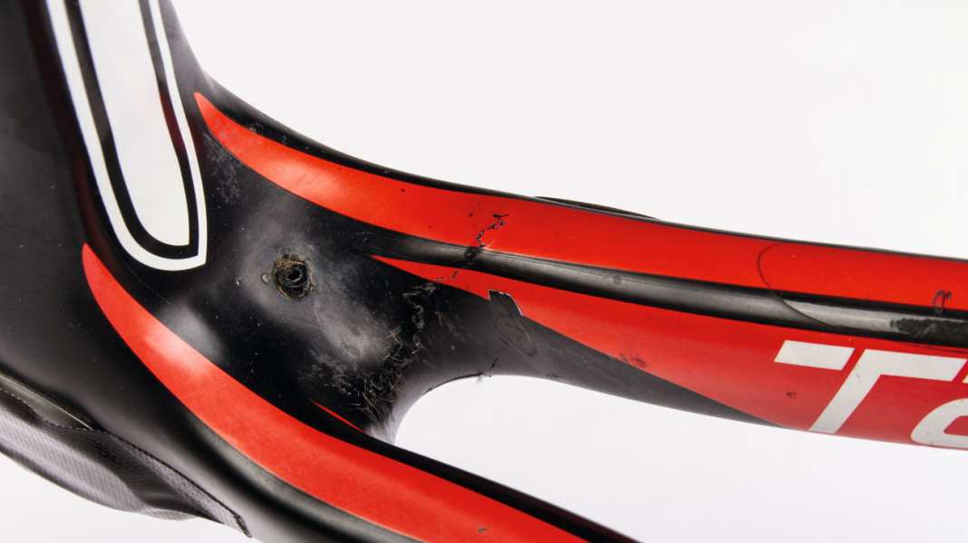 Werkstatt: Carbonrahmen-Reparatur