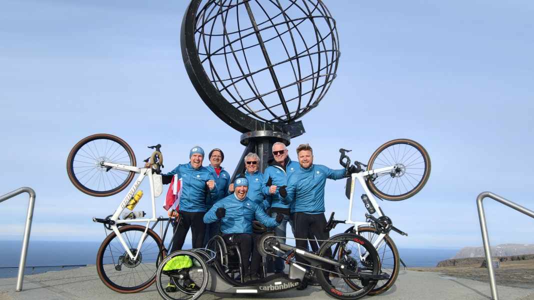Nordkap-Fahrt von Paralympicssieger Ablinger: 3.320 Kilometer nur mit Armkraft