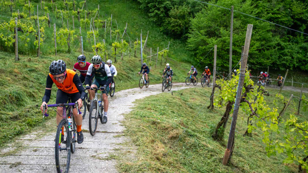 Nova Eroica Prosecco Hills : événement Gravel en Italie