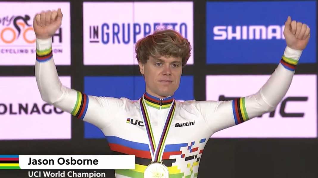 Weltmeisterschaft im eSports Cycling: McCarthy und Osborne gewinnen UCI Cycling eSports WM