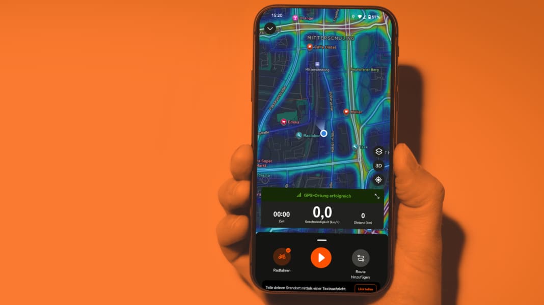 Strava: Update improves recording function