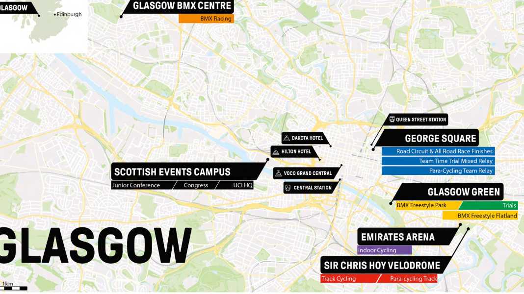 Championnats du monde de cyclisme 2023 : Assemblée générale à Glasgow