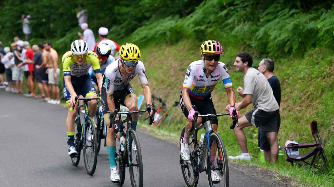 Tour de France: Zimmermann fährt auf Rang zwei auf 10. Etappe