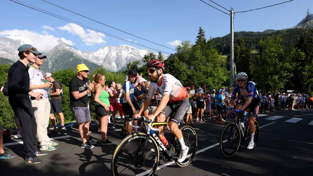 Tour de France: Geschke rettet sich kurz vor Zeitlimit ins Ziel