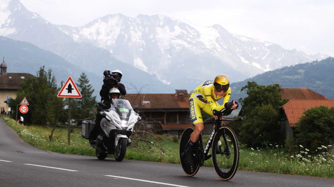 Heftige Klatsche für Pogacar: Vingegaard mit Machtdemonstration im Zeitfahren