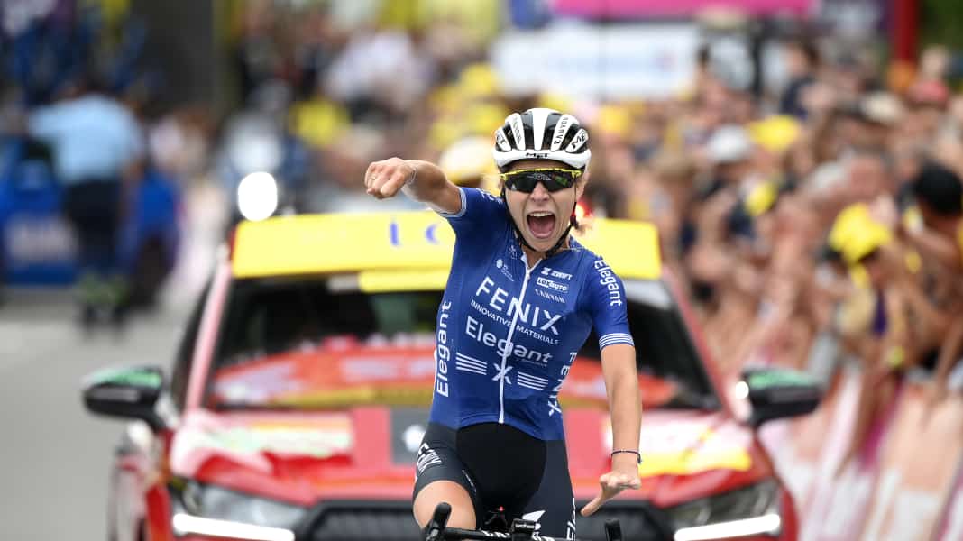 Tour de France Femmes: Kastelijn siegt auf 4. Etappe