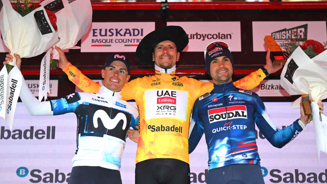 Baskenland-Rundfahrt 2025: Almeida siegt, Schachmann auf dem Podium