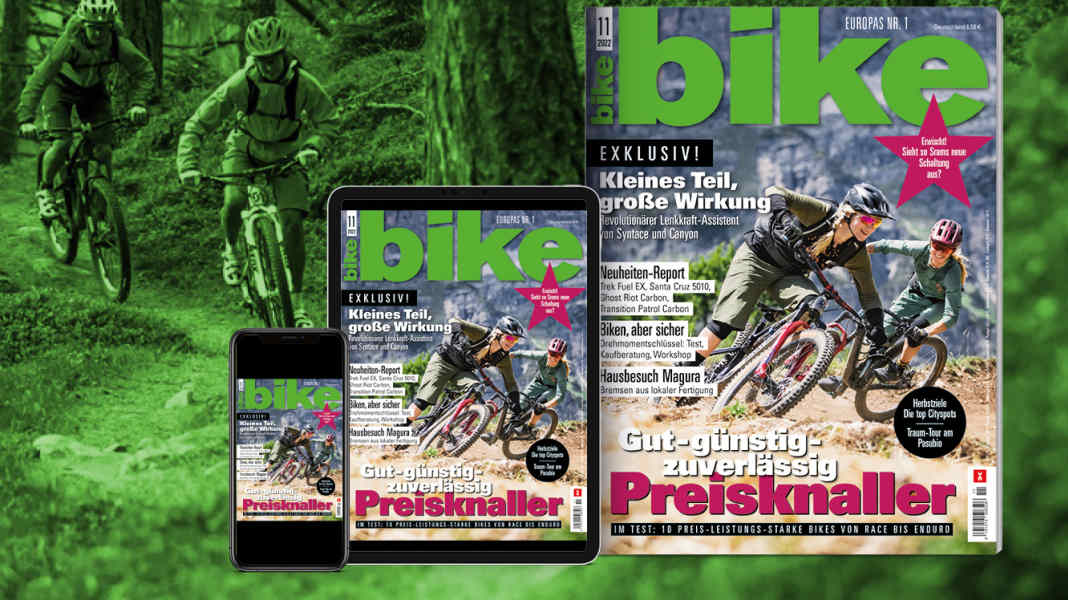 Die aktuelle Ausgabe: BIKE 11/2022 – jetzt lesen!