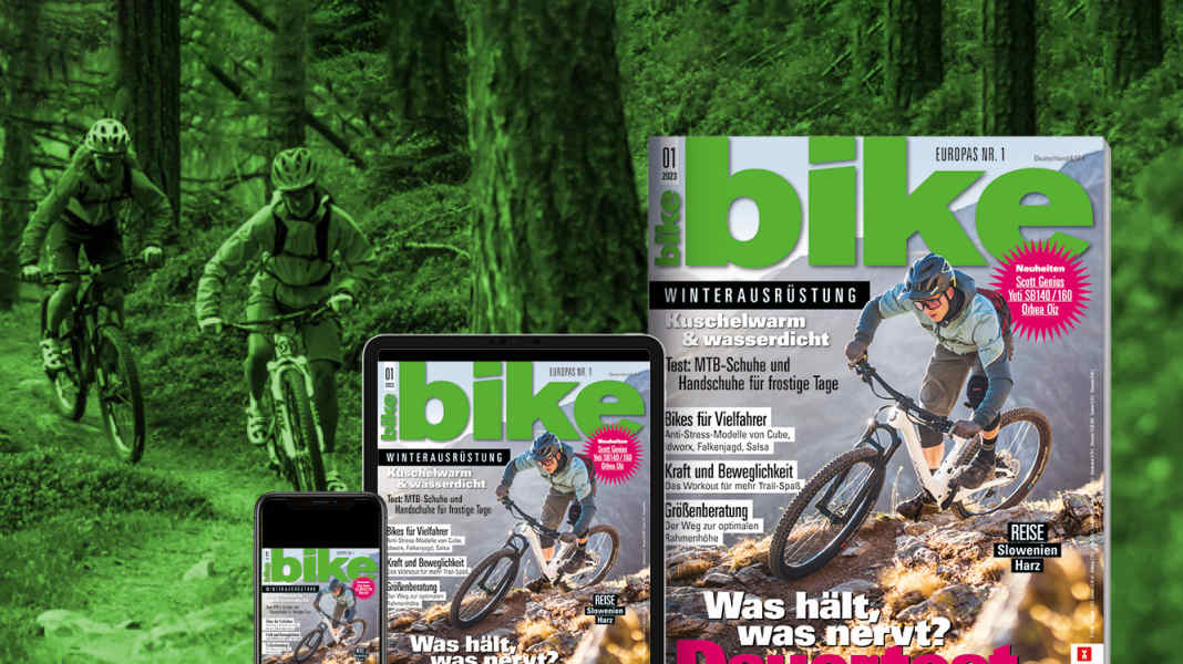 Die neue Ausgabe: BIKE 01/2023 – jetzt lesen!