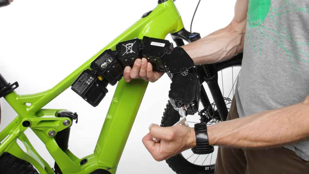 Schlangen-Akku im Bergstrom ATV