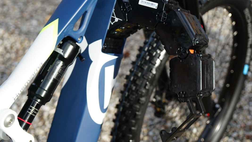 Husqvarna startet mit beweglichem Akku durch