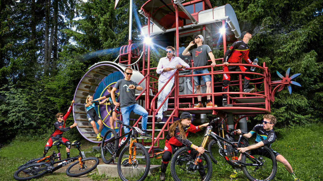 Hinter den Kulissen beim deutschen Radon-Team