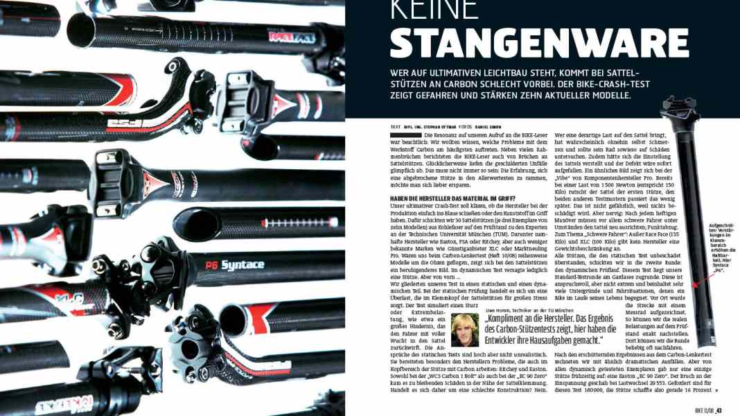 Carbon-Sattelstützen