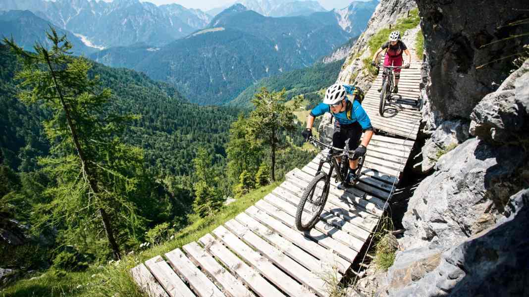 Malurch Supertrail - MTB Tour über den Nassfeld-Pass