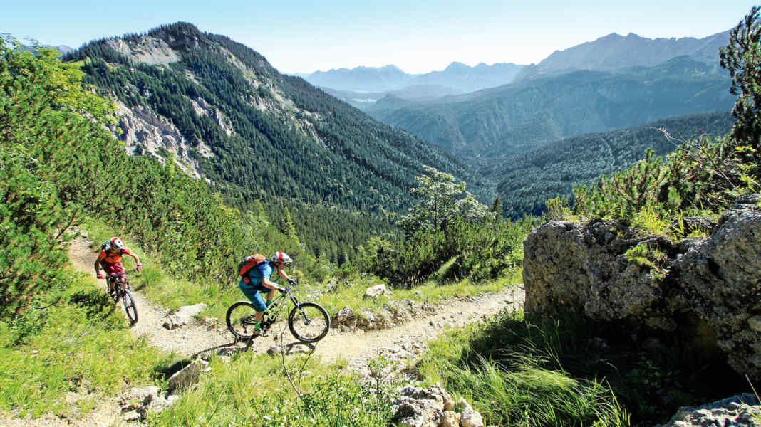 Neue MTB Trailvarianten in Garmisch-Partenkirchen