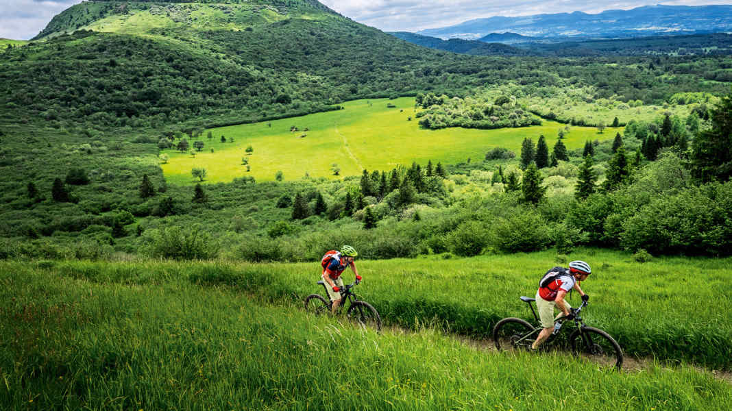 3 MTB Touren um die Vulkane des Massif Central