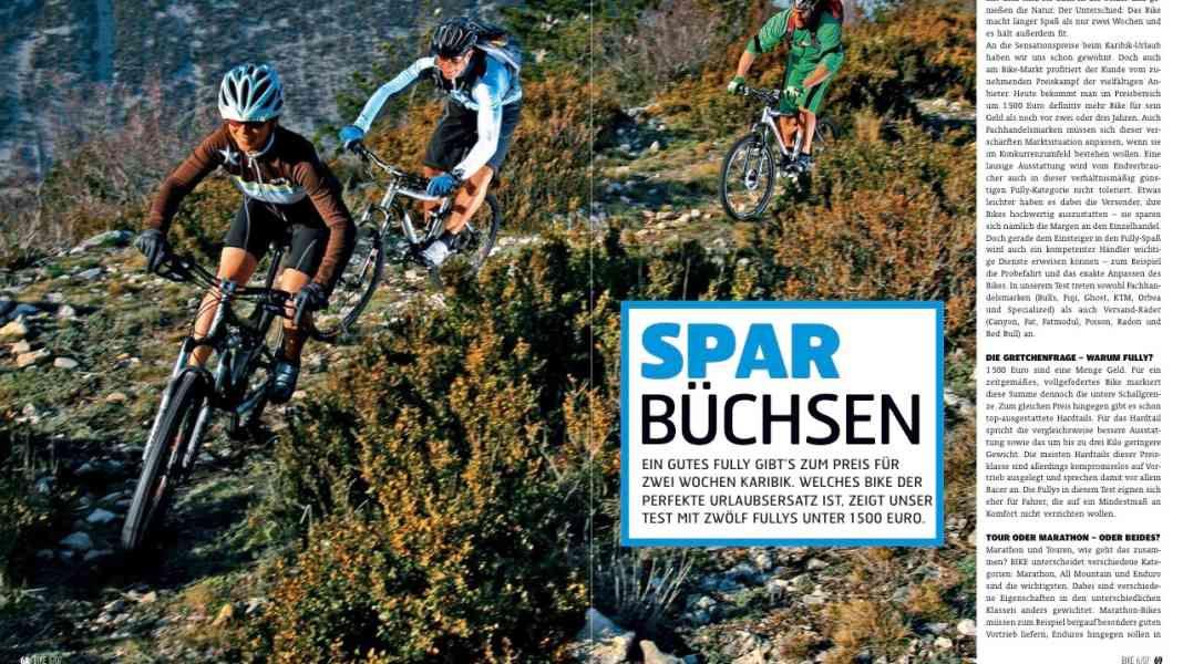 Fullys bis 1500 Euro