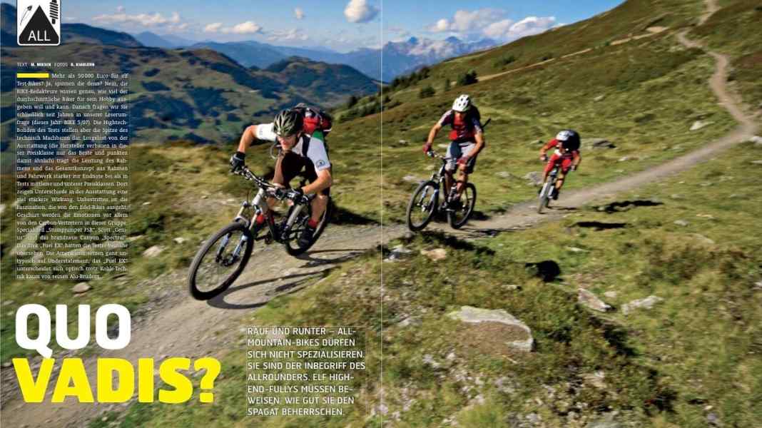 All-Mountain-Fullys (High-End-Bikes)