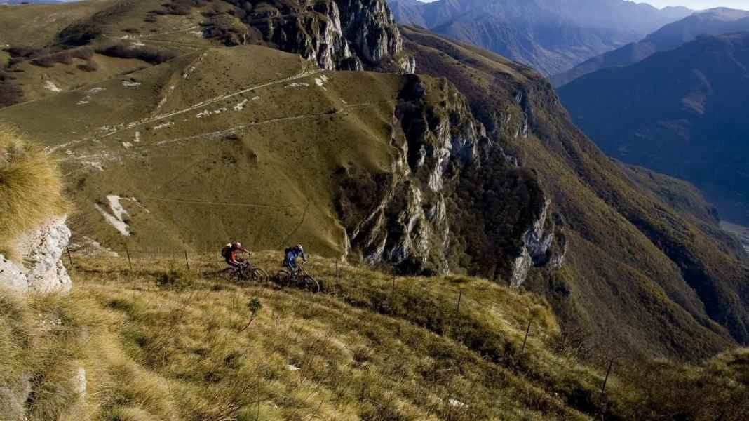 Militär-Trails am Monte Baldo