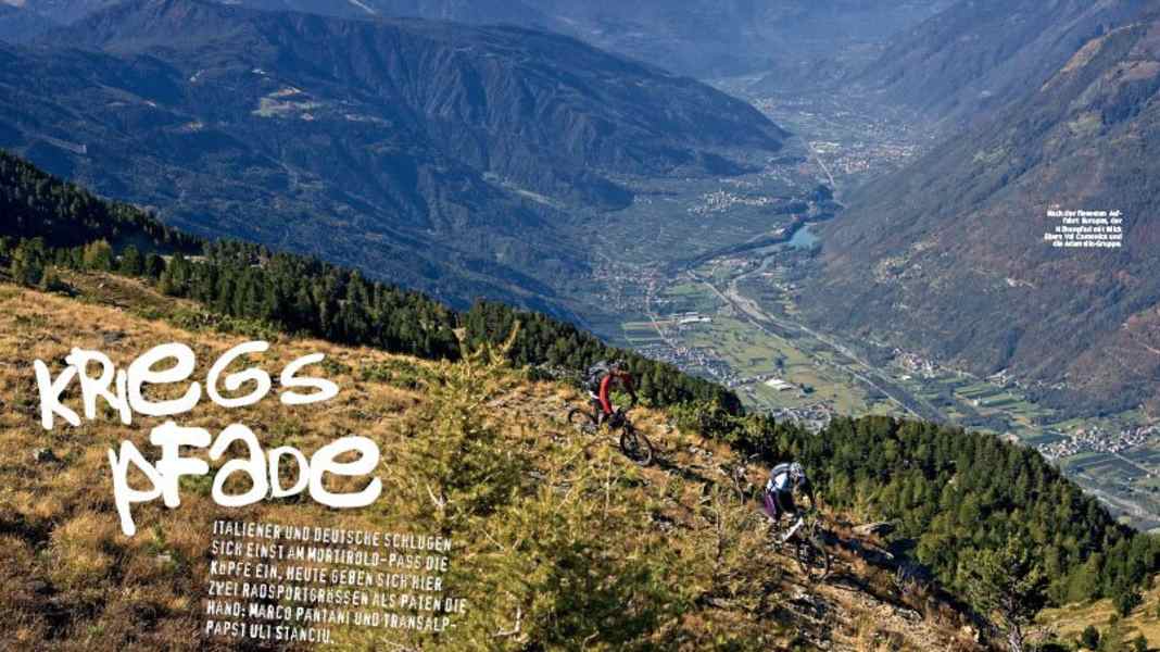 Militär-Trails Italien: Mortirolo-Pass