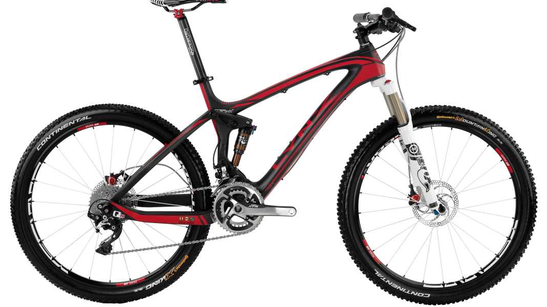 BH-Racefully mit Split-Pivot-Hinterbau