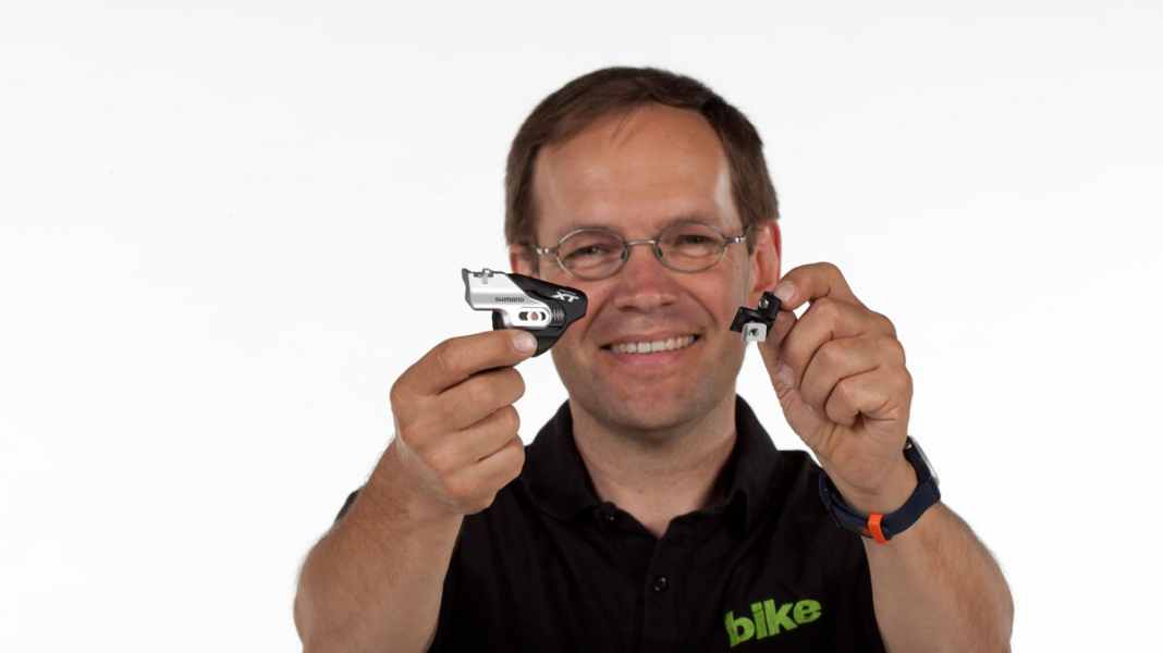 Montage der Shimano I-Spec-Schelle