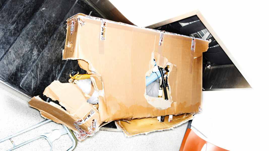 Fahrradkoffer im Härtetest