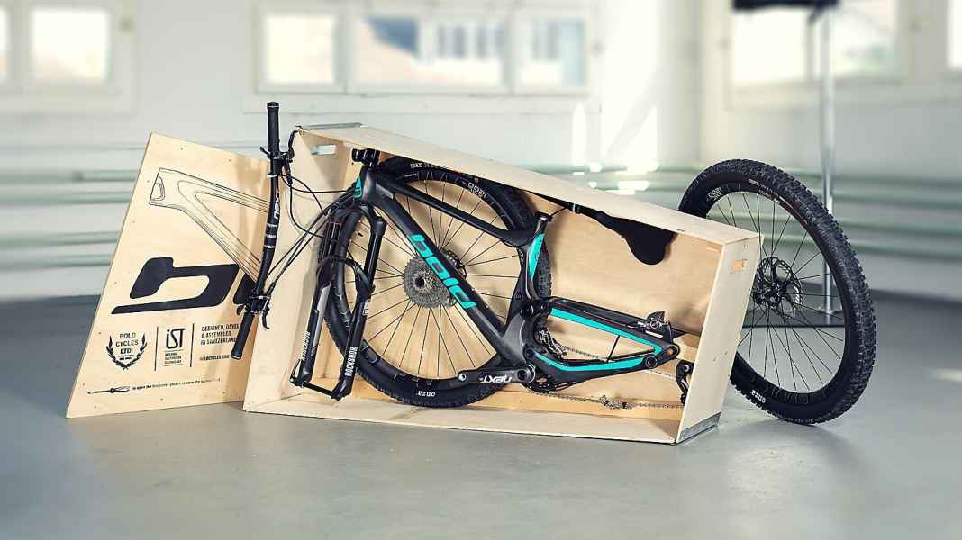 Bold Cycles: Schweizer verstecken Dämpfer im Rahmen