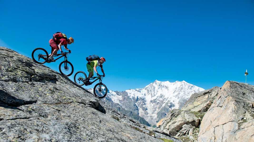 Entspannt über die Alpen mit dem Mountainbike