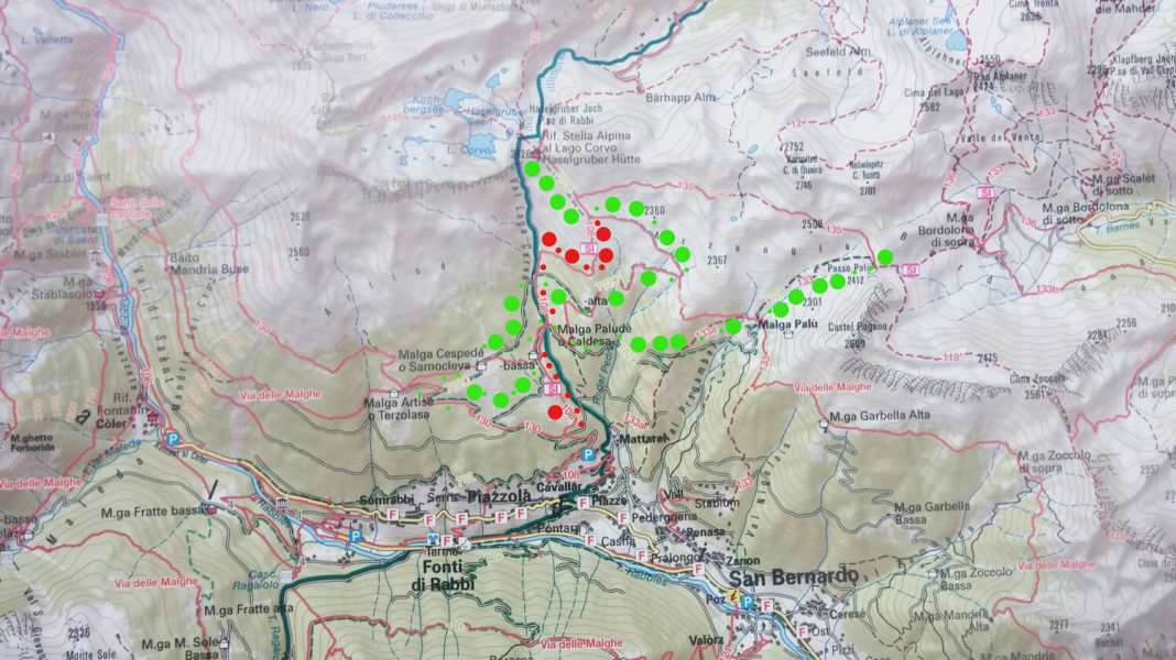 Trentino: Rabbijoch und Montozzo-Scharte weiterhin frei