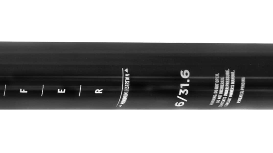 Neue absenkbare Sattelstütze von Fox