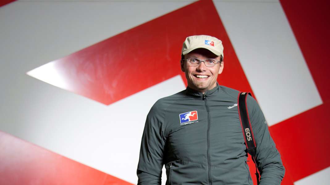 Immer am Drücker: Sportograf Tom Janas