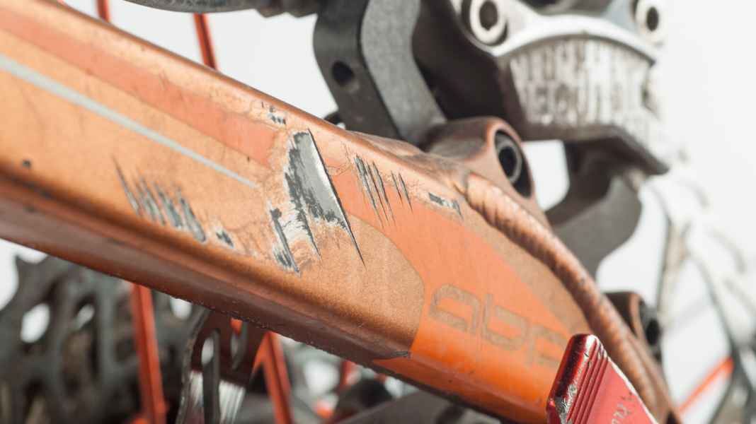 So geht's: Neuer Lack für die alte MTB Kiste