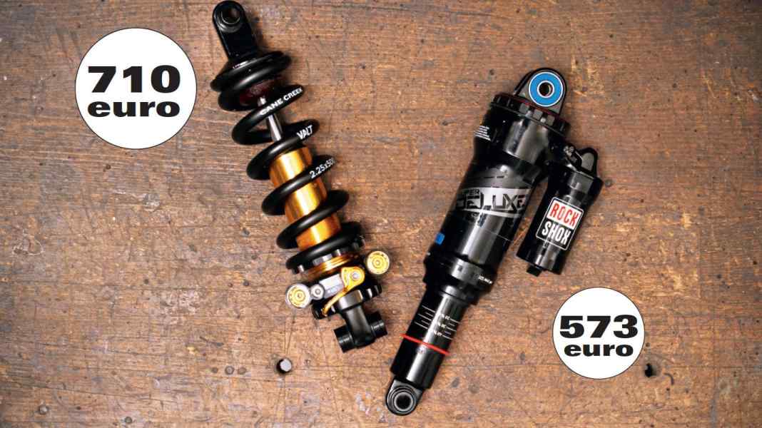 Duell: Cane Creek Stahlfeder gegen RockShox Luftdämpfer