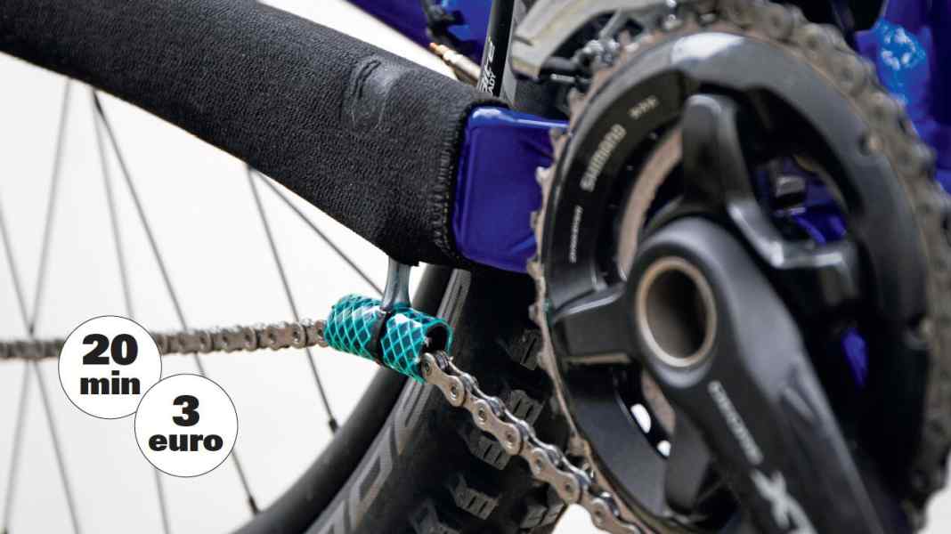 So basteln Sie sich eine Kettenführung selbst