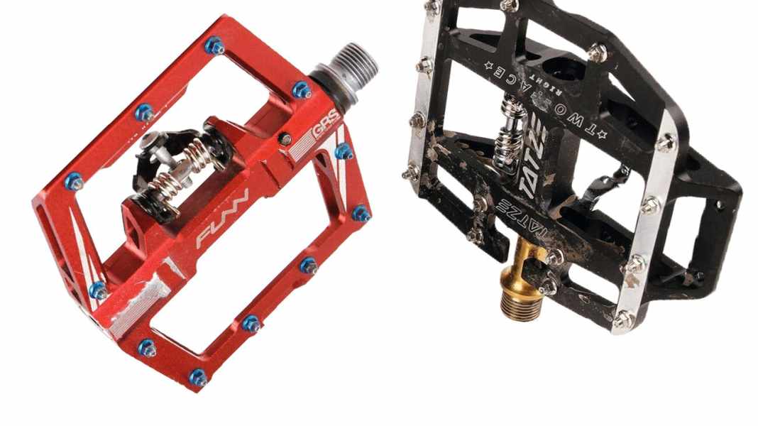 Kombi-Pedale für Mountainbikes: Klick oder Flat – oder UND
