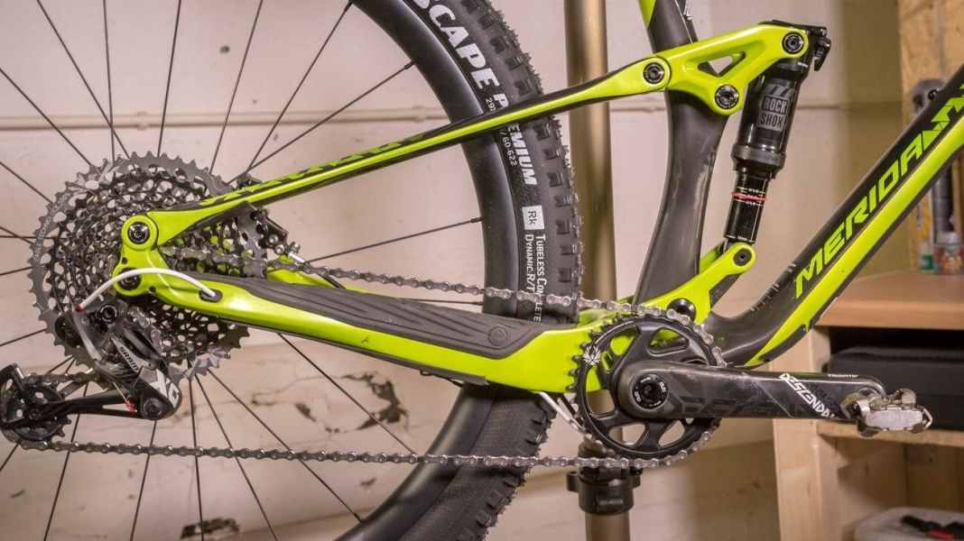 Hinterbau-Lager richtig fetten