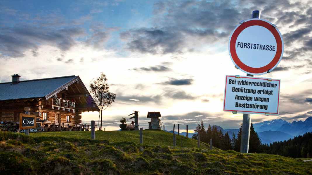 Mountainbiker protestieren für Wegefreiheit