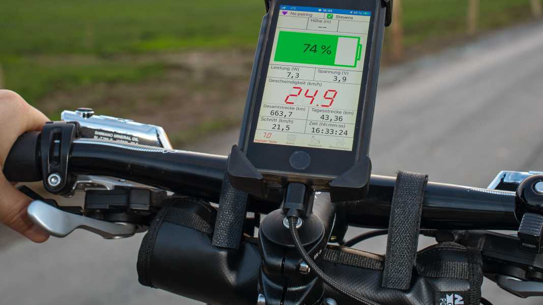 Alternative Energiequellen für Radcomputer & Co.