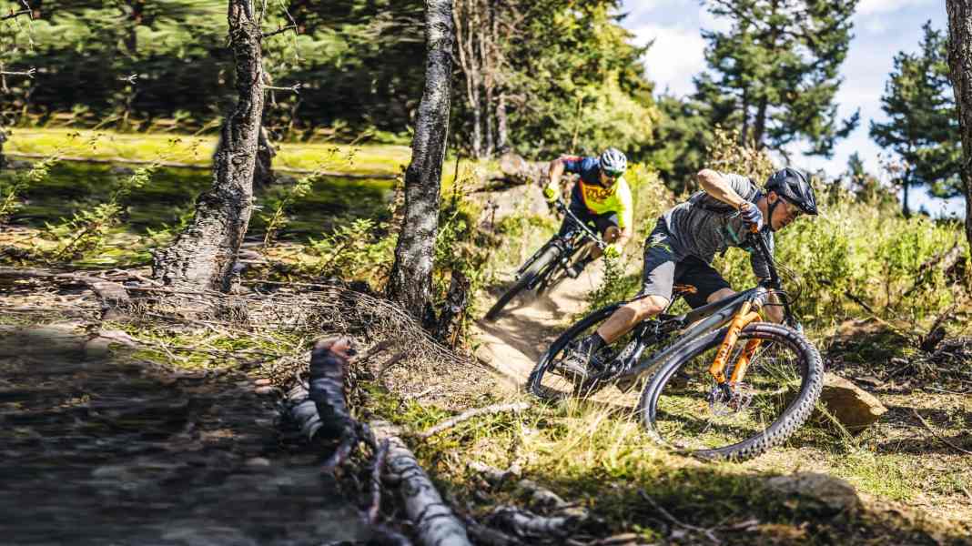 6 Down-Country-Bikes ab 3799 Euro im Vergleich