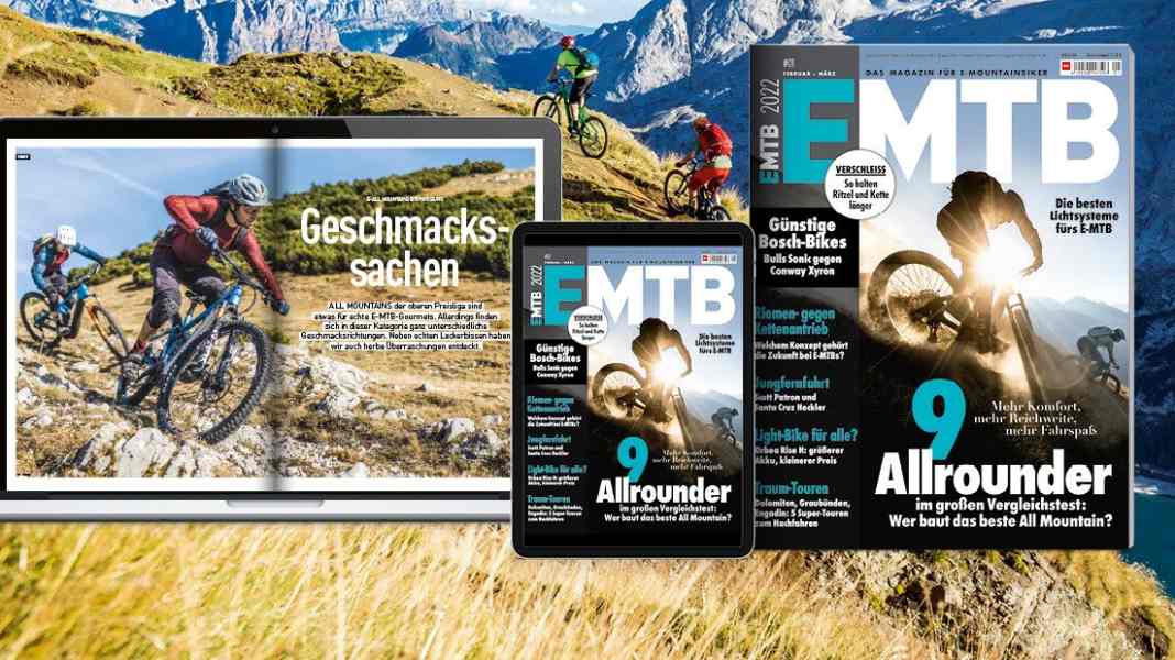 EMTB 01/2022 – hier kommt die neue Ausgabe!