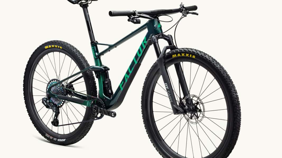 Rennrad-Marke Factor launcht Fully-MTB und Hardtail für Racer