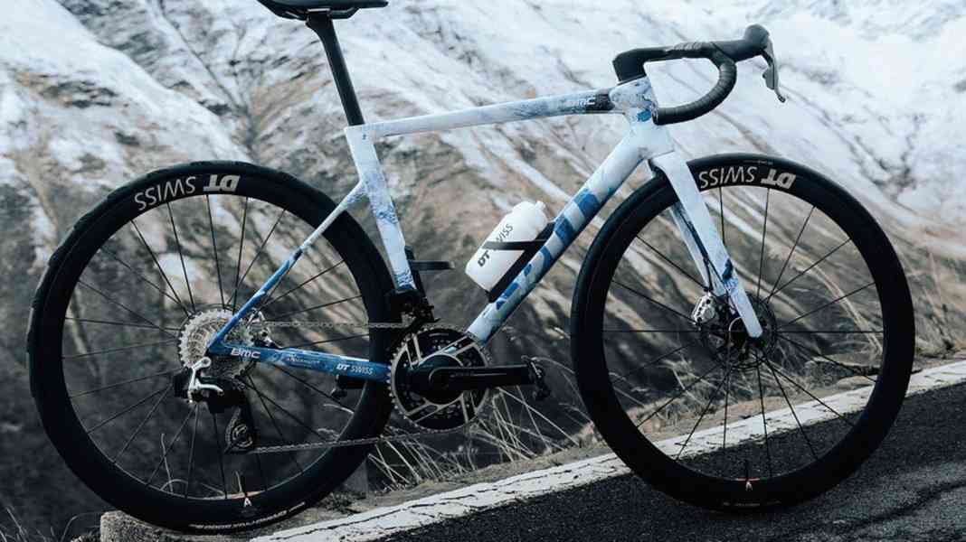 Sonderlackierung: BMC Teammachine SLR als Sondermodell für Berg-Fans